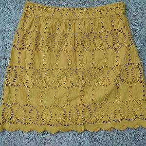 Yellow skirt